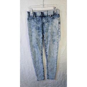 BEBE Acid or Stone Washed Y2K Pull On Jeans Jeggings Size 27